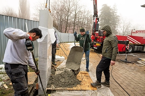 Takto vznikal náš totem Celnice Hlučín